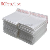 (Preorder) 50 Pcs/lot White Foam Envelope Bags Self Seal Mailers Padded Shipping Envelopes With