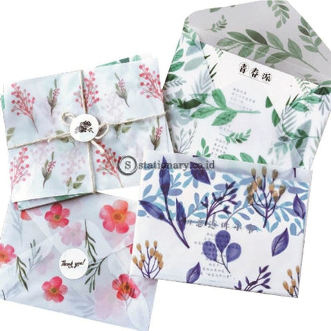 (Preorder) 8Pcs/lot Creative Four Seasons Sulfuric Acid Paper Envelope Into Random Office School