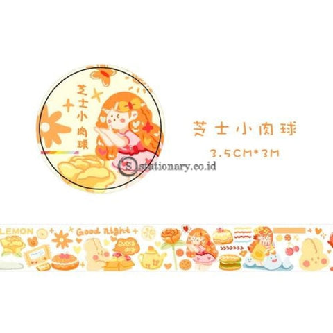 (Preorder) Colorful Fairy Tale Town Kawaii Planner Handbook Decorative Washi Masking Tape School