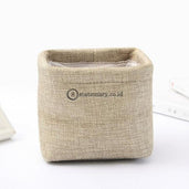 (Preorder) Creative Simple Mini Cloth Pen Holder Stationery Pencil Organizer For Desk Office