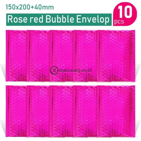 (Preorder) Gold/rose Gold/laser Silver/dark Red/purple/rose Red Aluminum Foil Bubble Mailer