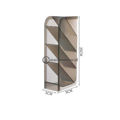 (Preorder) Tassel Flash Pencil Case Chalk Tube Desk Desktop Storage Box Stationery Shelf Transparent