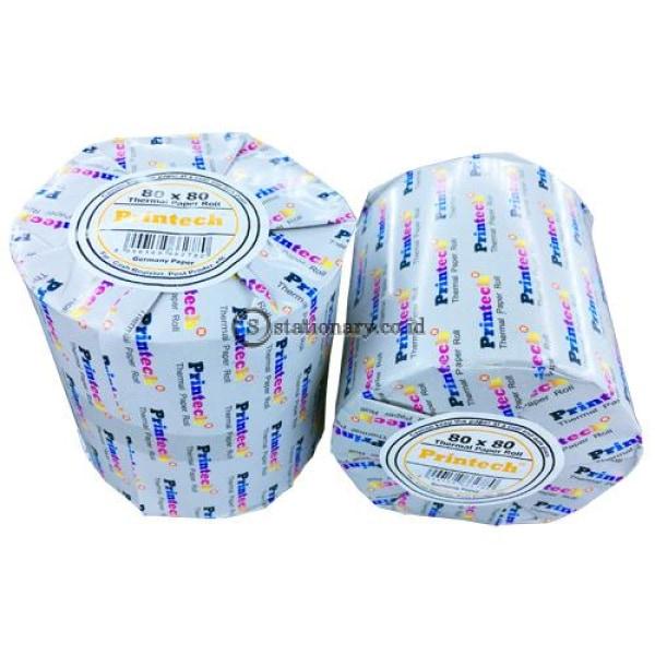 Printech Thermal Paper Roll 80 X Office Stationery