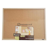 Quartet Bulletin Cork Board Oak Frame 43Cm X 58.5Cm #35-380342Q Office Stationery