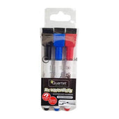 Quartet Rewritables Whiteboard Marker Magnetik Ass (Set 3 Warna) #51-659312Q Office Stationery