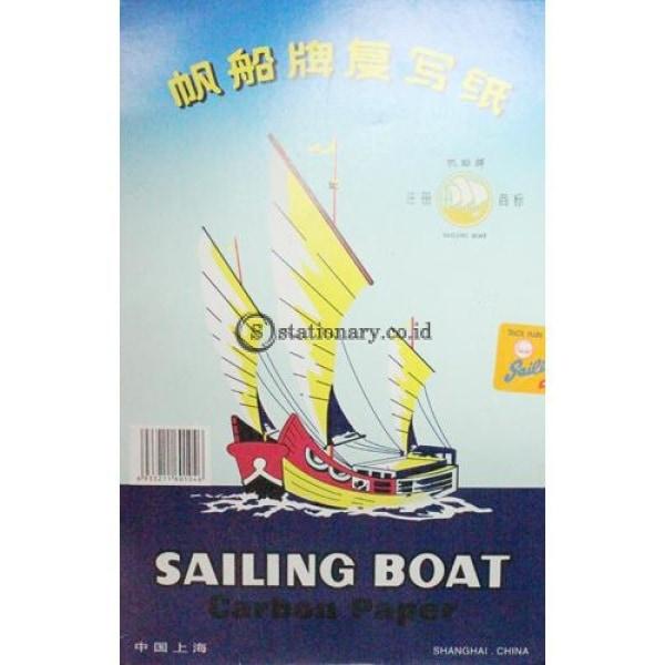 Sailing Boat Kertas Karbon Biru Office Stationery