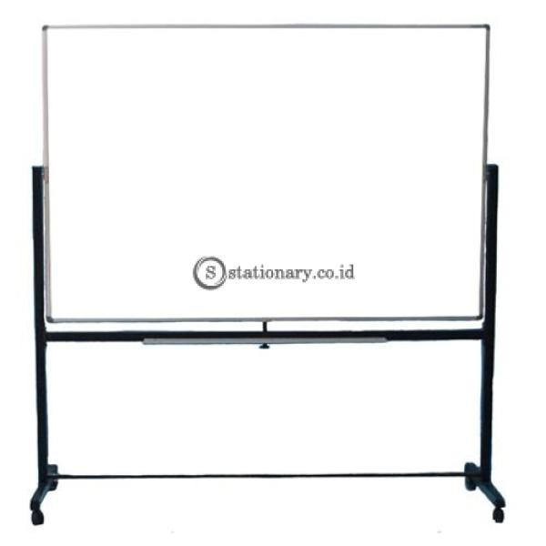 Sakana Papan Whiteboard Kaki Double Face (2 Muka / Bolak Balik) 120 X 240 Cm Office Equipment