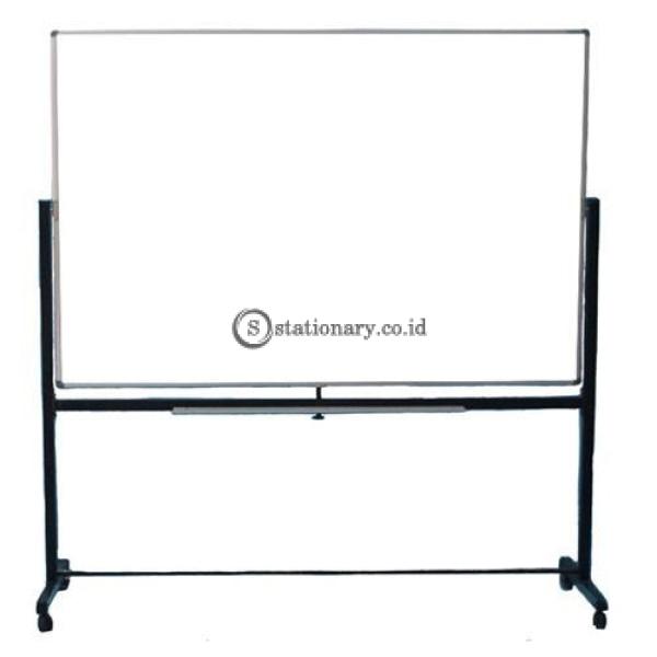 Sakana Papan Whiteboard Kaki Double Face (2 Muka / Bolak Balik) 80 X 120 Cm Office Equipment