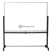 Sakana Papan Whiteboard Kaki Double Face (2 Muka / Bolak Balik) 80 X 120 Cm Office Equipment