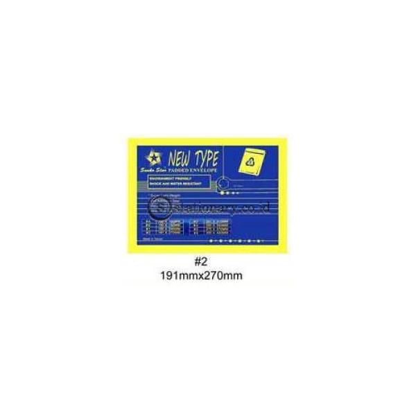 Sanko Star Amplop Coklat Bubble Wrap No 2 (191Mm X 270Mm) Office Stationery