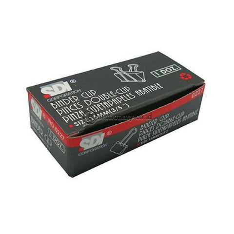 Sdi Binder Clip 15Mm (No.105) #0227 Office Stationery