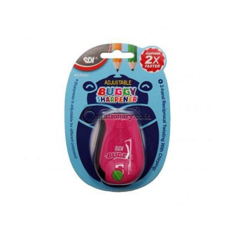 Sdi Buggy Pencil Sharpener 0122J Adjustable Sharp Office Stationery Lain -