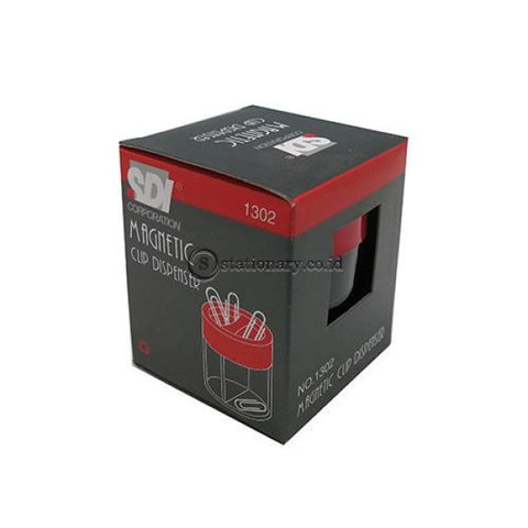Sdi Magnetic Paper Clip Dispenser 1302 Office Stationery