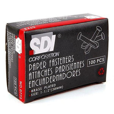 Sdi Paper Fastener 0773 (38Mm) Office Stationery