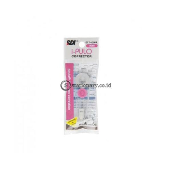 Sdi Refill Tip Ex Kertas Correction Tape I-Push Ct-205Pr Pink (6M) Office Stationery