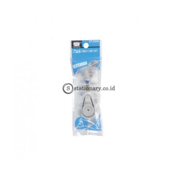 Sdi Refill Tip Ex Kertas Correction Tape I-Push Ct-205R (6M) Office Stationery
