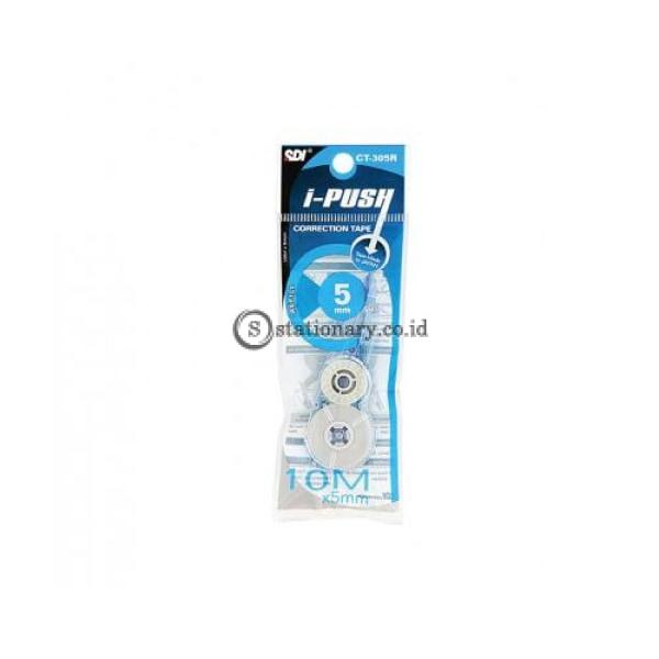 Sdi Refill Tip Ex Kertas Correction Tape I-Push Ct-305R (10M) Office Stationery