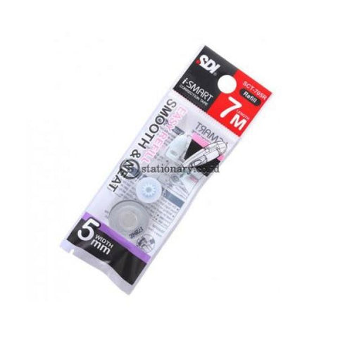 Sdi Tip Ex Kertas Correction Tape I-Smart 1+3Set Sct-705Vp (5Mm X 7M) Office Stationery