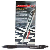Snowman Ballpoint Pen V-5 Fine Point 0.7Mm Office Stationery