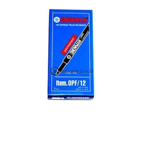 Snowman Ohp F Office Stationery