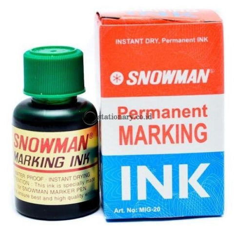 Snowman Refill Spidol Permanent Marker Mig-20 Office Stationery