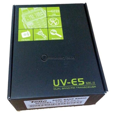 Teno Handy Talky Dual Band Tn-Uv-E5 Office Equipment