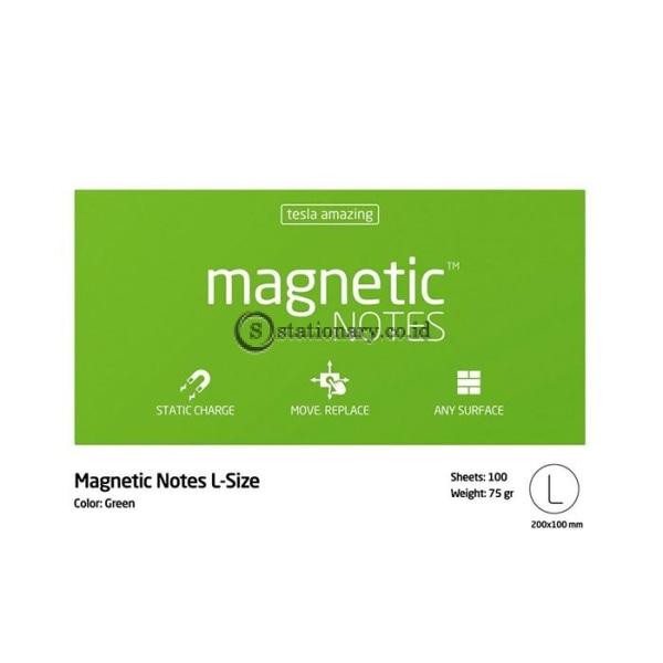 Tesla Amazing Magnetic Notes L (200x100mm) Green