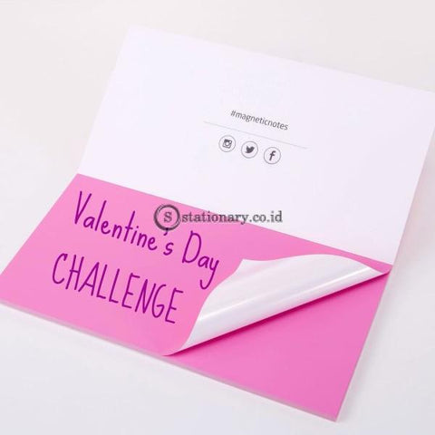 Tesla Amazing Magnetic Notes L (200X100Mm) Pink Office Stationery