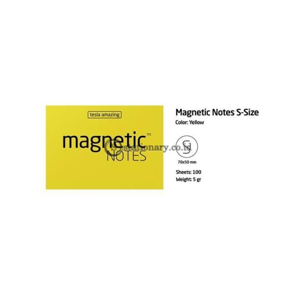Tesla Amazing Magnetic Notes Small (50x70mm) Yellow
