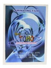 Toho Plastik Laminating Ktp 250Micron Office Stationery