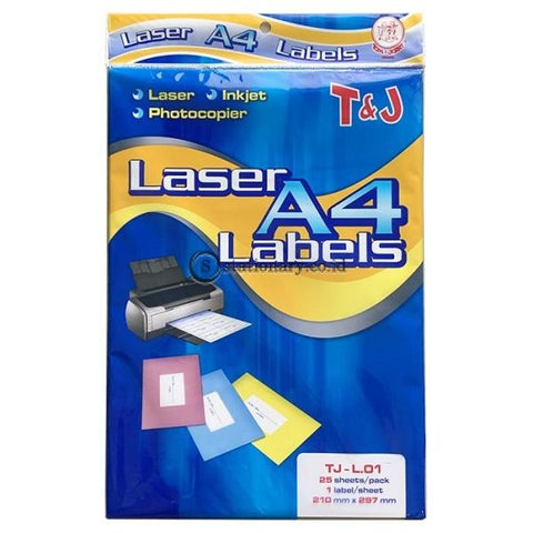 Tom & Jerry Laser Label Stiker A4 (210 x 297mm) TJ-L01