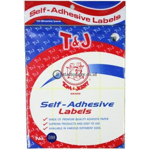 Tom & Jerry Self Adhesive Label Stiker No 100 Office Stationery