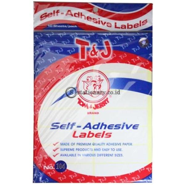 Tom & Jerry Self Adhesive Label Stiker No 104 Office Stationery