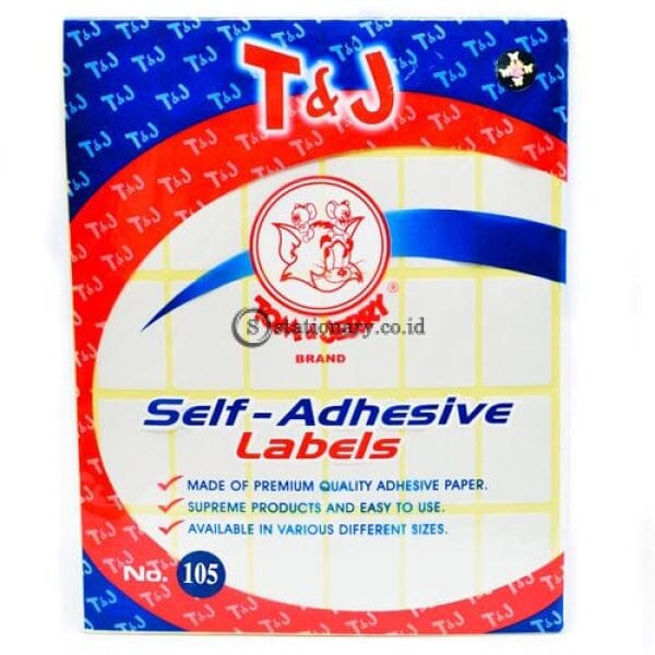 Tom & Jerry Self Adhesive Label Stiker No 105 Office Stationery