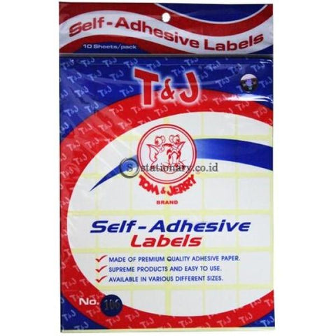 Tom & Jerry Self Adhesive Label Stiker No 106 Office Stationery