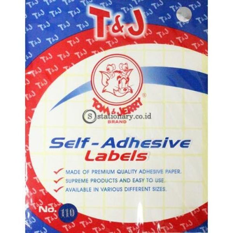 Tom & Jerry Self Adhesive Label Stiker No 110 Office Stationery