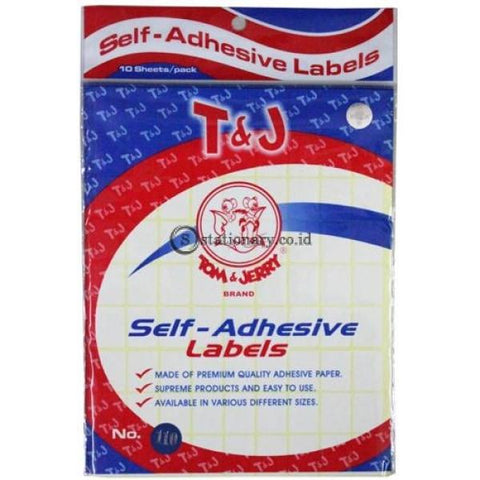 Tom & Jerry Self Adhesive Label Stiker No 110 Office Stationery