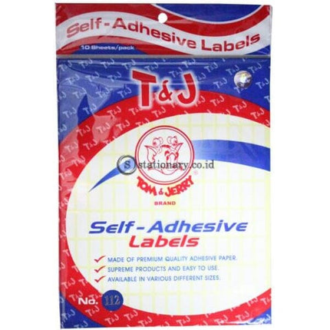 Tom & Jerry Self Adhesive Label Stiker No 112 Office Stationery