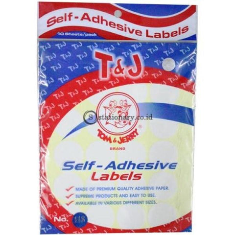 Tom & Jerry Self Adhesive Label Stiker No 118 Office Stationery