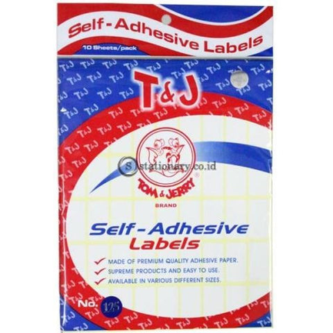 Tom & Jerry Self Adhesive Label Stiker No 125 Office Stationery