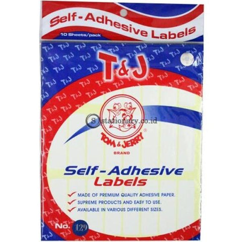 Tom & Jerry Self Adhesive Label Stiker No 129 Office Stationery