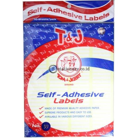 Tom & Jerry Self Adhesive Label Stiker No 99 Office Stationery