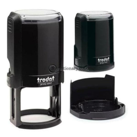 Trodat Stempel Print Typo KUSTOM TULISAN (Diameter 42mm) #4642