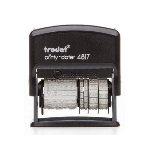 Trodat Stempel Tanggal dan Text Printy Dater #4817