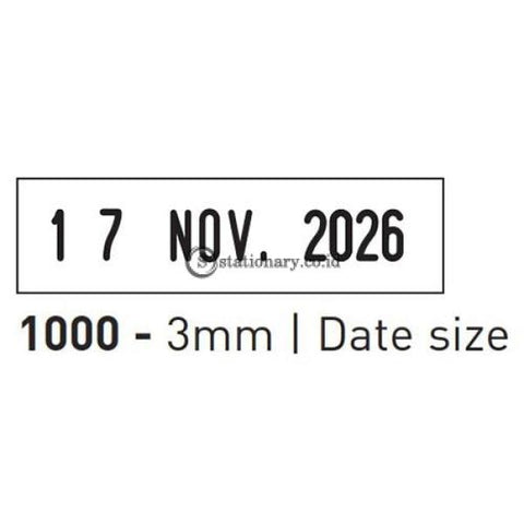 Trodat Stempel Tanggal Line Dater 3mm #1000