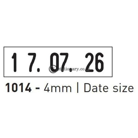 Trodat Stempel Tanggal Line Dater 4mm #1014
