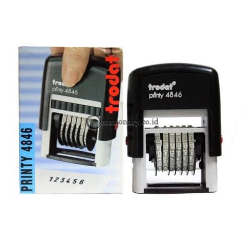 Trodat Stempel Tanggal Printy Dater 4846 Office Stationery
