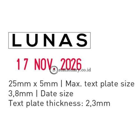 Trodat Stempel Tanggal Printy Dater LUNAS #4850