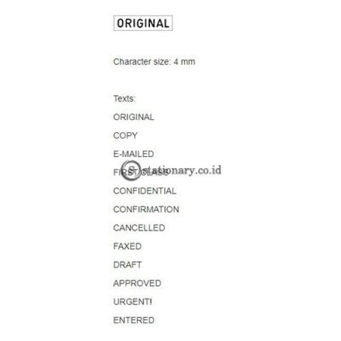 Trodat Stempel Text Printy Dial A Phrase Stamp #4822