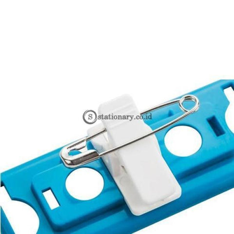 Uhoo Name Plate Pin Badges Clip 70X25Mm #6331 Office Stationery